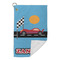Race Car Microfiber Golf Towels Small - FRONT FOLDED