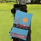 Race Car Microfiber Golf Towels - Small - LIFESTYLE