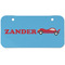 Race Car Mini/Bicycle License Plate (2 Holes) (Personalized)