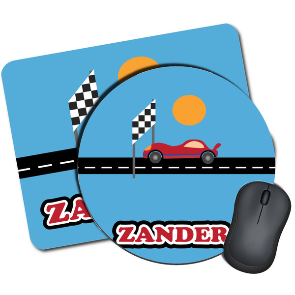 Custom Race Car Mouse Pad (Personalized)