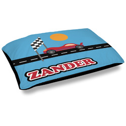 Race Car Dog Bed w/ Name or Text