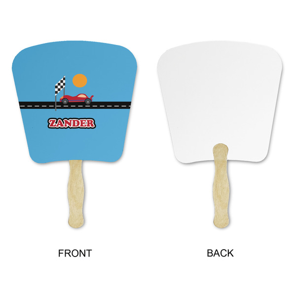 Race Car Paper Fans - Approval