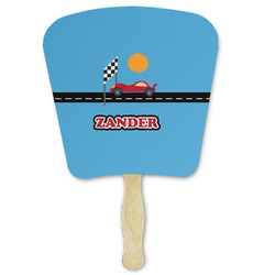 Race Car Paper Fan (Personalized)