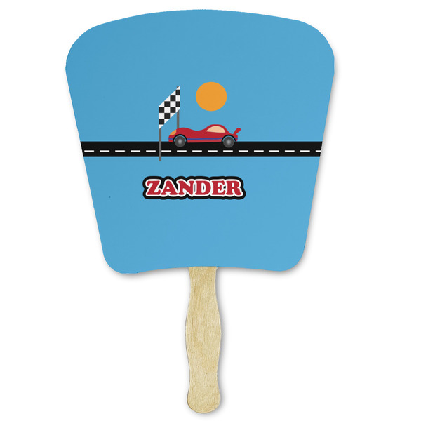 Custom Race Car Paper Fan (Personalized)