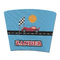 Race Car Party Cup Sleeves - without bottom - FRONT (flat)
