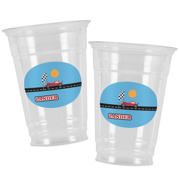 Race Car Party Cups - 16oz - Alt View