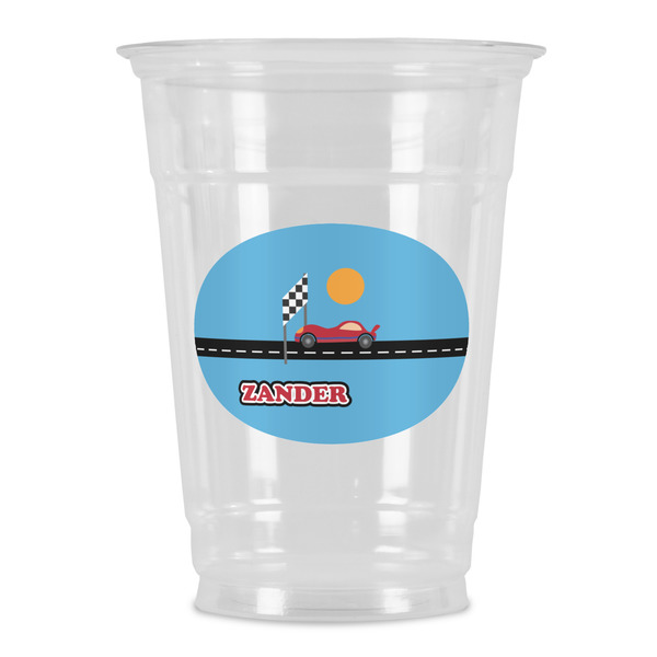 Custom Race Car Party Cups - 16oz (Personalized)