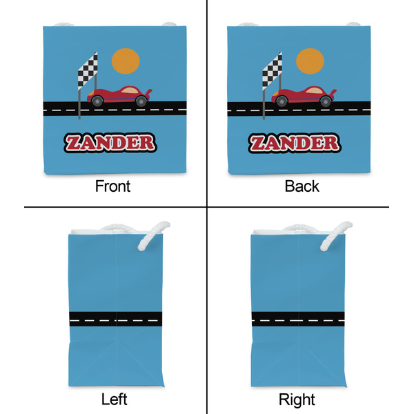 Race Car Party Favor Gift Bag - Gloss - Approval