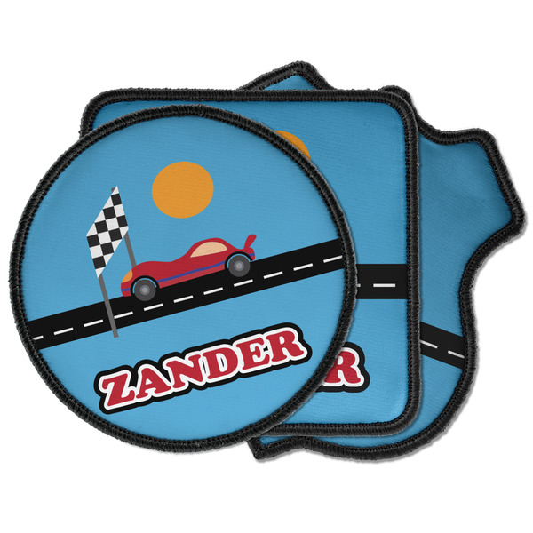 Custom Race Car Iron on Patches (Personalized)