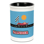 Race Car Ceramic Pencil Holders - Black