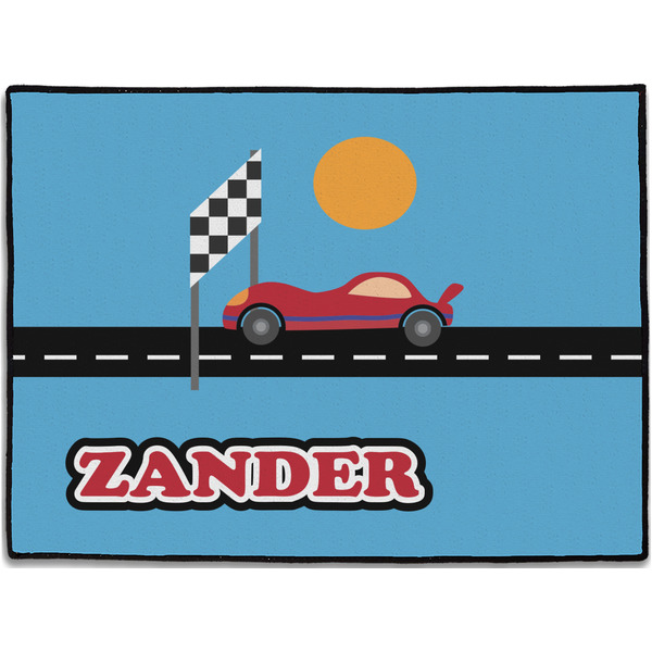 Custom Race Car Door Mat (Personalized)