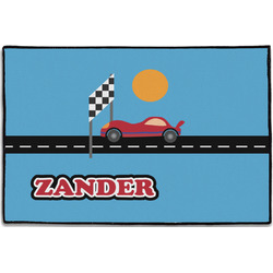 Race Car Door Mat - 36"x24" (Personalized)