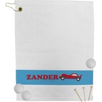 Race Car Golf Bag Towel (Personalized)