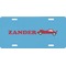 Race Car Front License Plate (Personalized)