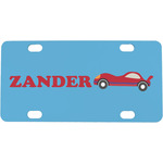 Race Car Mini / Bicycle License Plate (4 Holes) (Personalized)