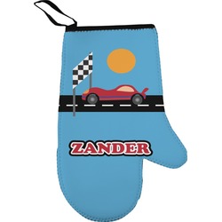 Race Car Oven Mitt (Personalized)