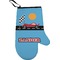 Race Car Personalized Oven Mitts