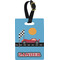 Race Car Personalized Rectangular Luggage Tag