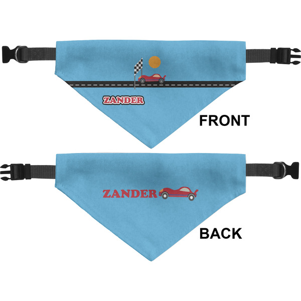 Race Car Pet Bandana Approval