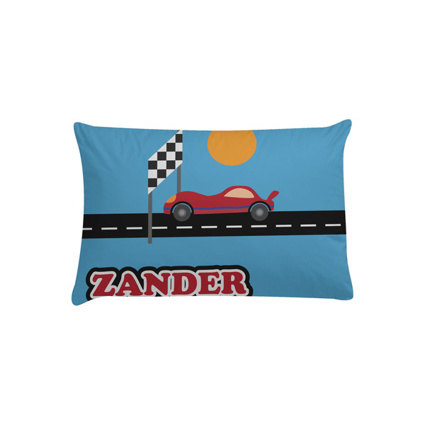 Custom Race Car Pillow Case - Toddler (Personalized)