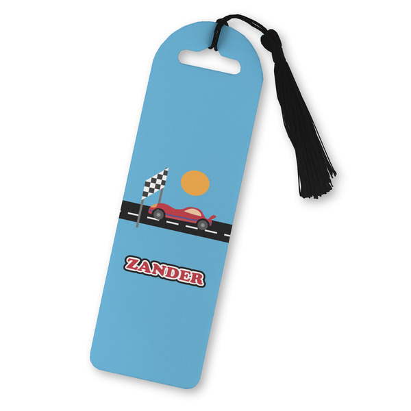 Custom Race Car Plastic Bookmark (Personalized)