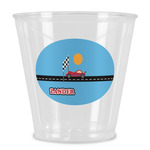 Race Car Plastic Shot Glass (Personalized)