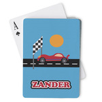 Race Car Playing Cards (Personalized)