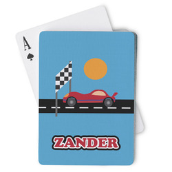 Race Car Playing Cards (Personalized)