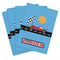 Race Car Playing Cards - Hand Back View