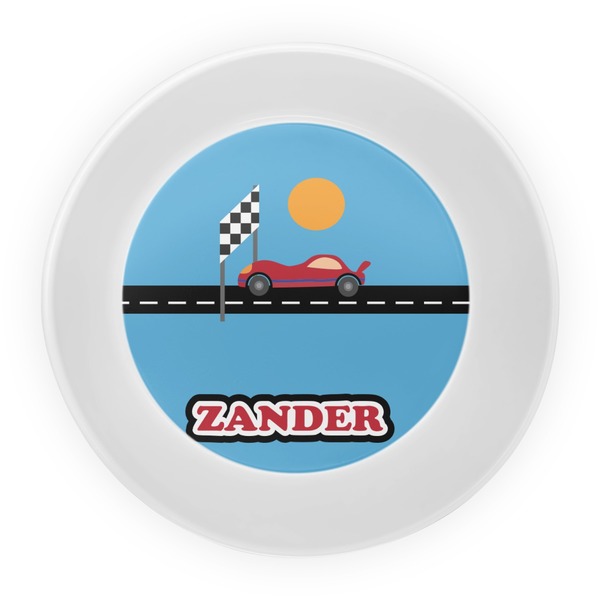 Race Car Melamine Bowl - Center
