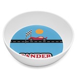 Race Car Melamine Bowl - 8 oz (Personalized)