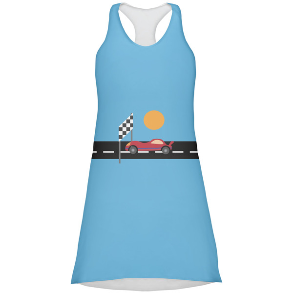 Custom Race Car Racerback Dress - Large