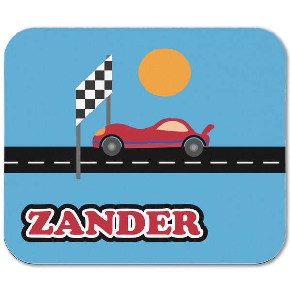 Race Car Rectangular Mouse Pad - APPROVAL