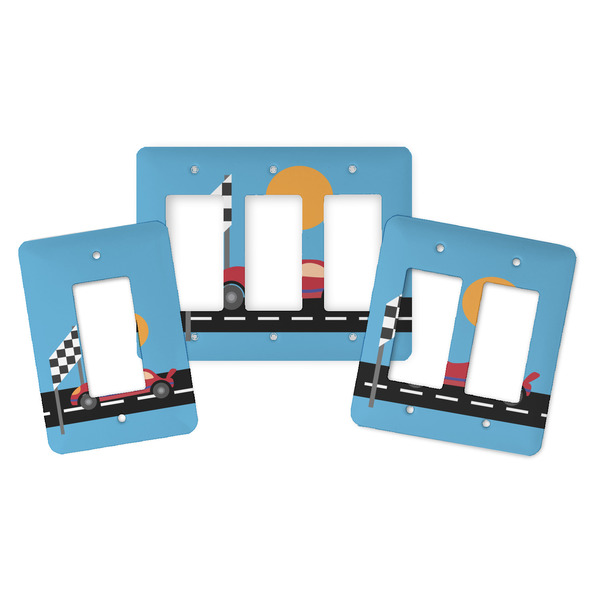 Race Car Rocker Light Switch Covers - Parent - ALL VARIATIONS
