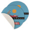 Race Car Round Linen Placemats - MAIN (Single Sided)