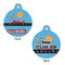Race Car Round Pet ID Tag - Large - Approval