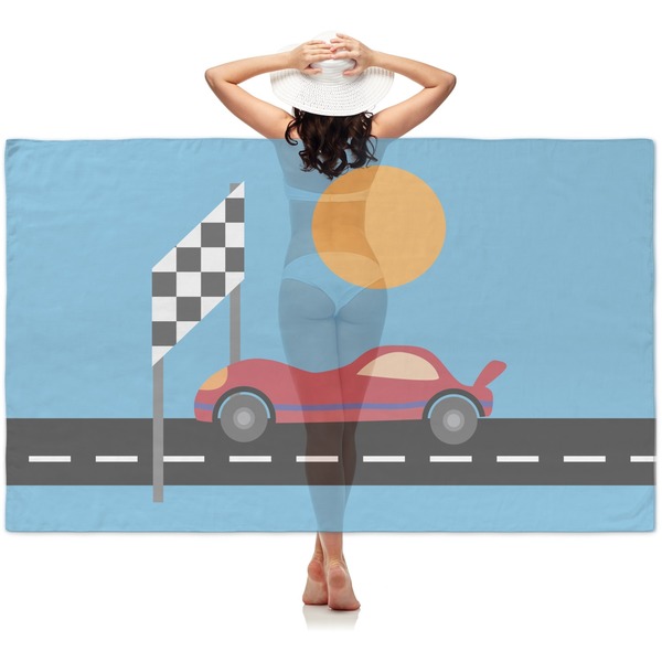 Custom Race Car Sheer Sarong