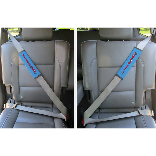 Race Car Seat Belt Covers (Set of 2 - In the Car)