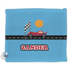 Race Car Security Blanket - Single Sided (Personalized)