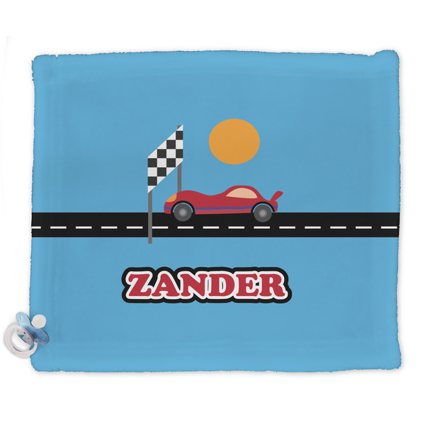 Custom Race Car Security Blanket (Personalized)