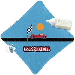 Race Car Security Blanket (Personalized)