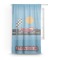 Race Car Sheer Curtains (Personalized)