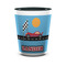 Race Car Shot Glass - Two Tone - FRONT