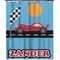 Race Car Shower Curtain 70x90