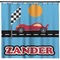 Race Car Shower Curtain (Personalized) (Non-Approval)