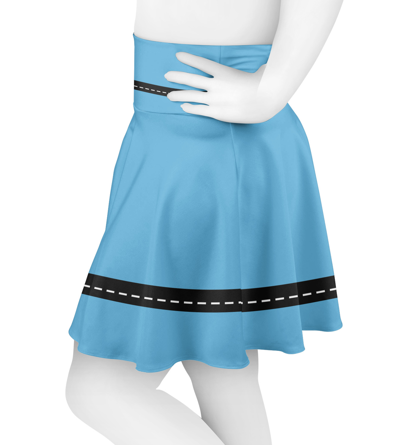 Custom Race Car Skater Skirt YouCustomizeIt