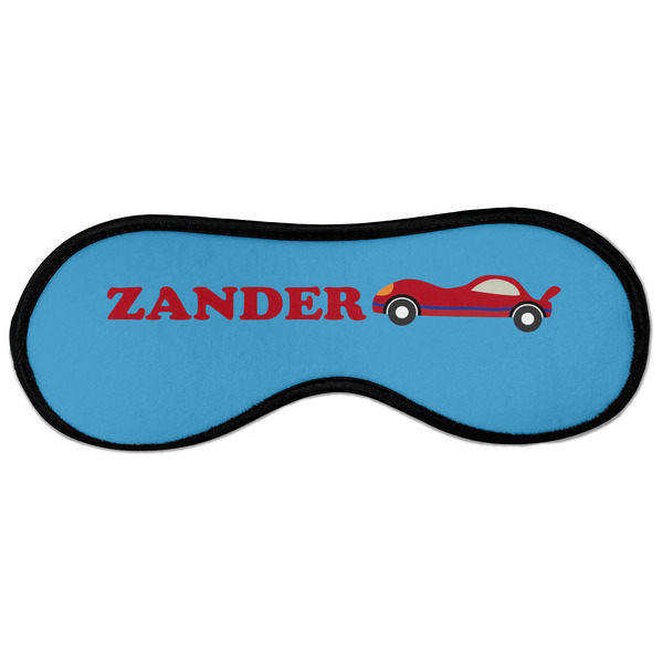 Race Car Sleeping Eye Mask - Front Large