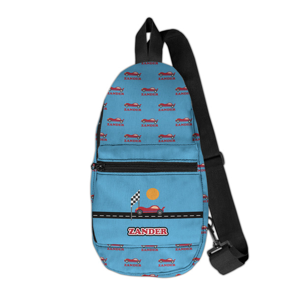 Custom Race Car Sling Bag (Personalized)