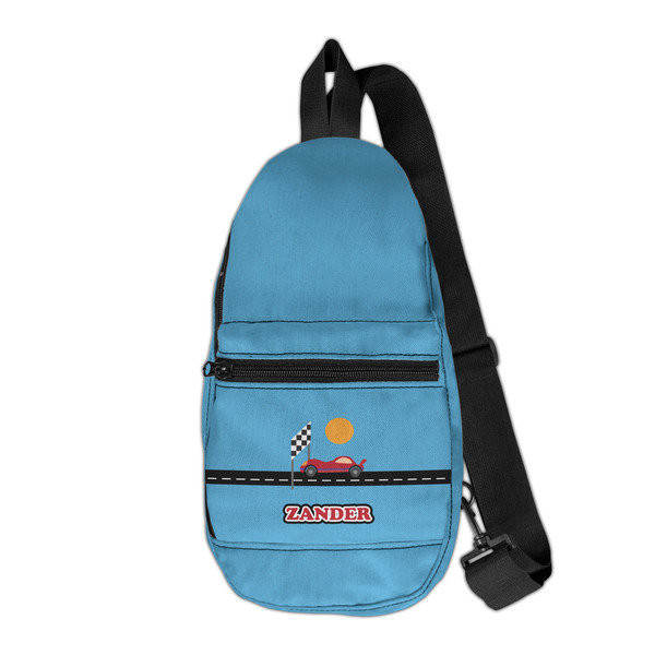 Custom Race Car Sling Bag (Personalized)