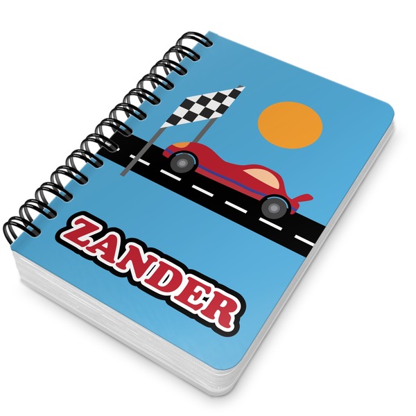 Race Car Spiral Journal 5 x 7 - Main